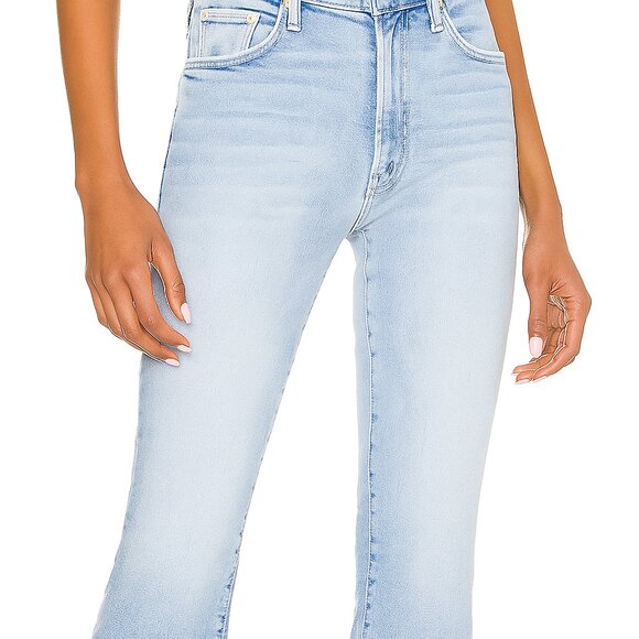 The Insider Crop Step Fray Jeans by MOTHER - Picture 1 of 4
